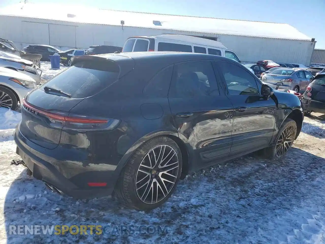 3 Photograph of a damaged car WP1AA2A59SLB00573 PORSCHE MACAN 2025