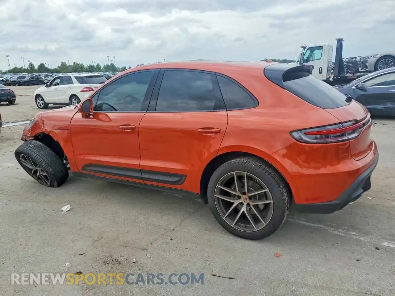 2 Photograph of a damaged car WP1AA2A59SLB06373 PORSCHE MACAN 2025