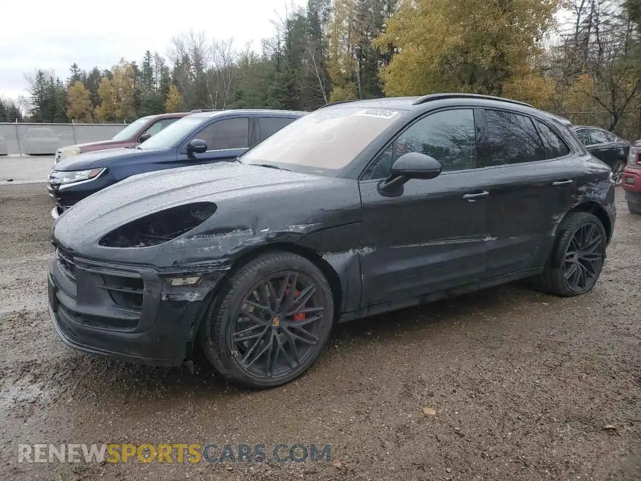 1 Photograph of a damaged car WP1AF2A51SLB52202 PORSCHE MACAN 2025