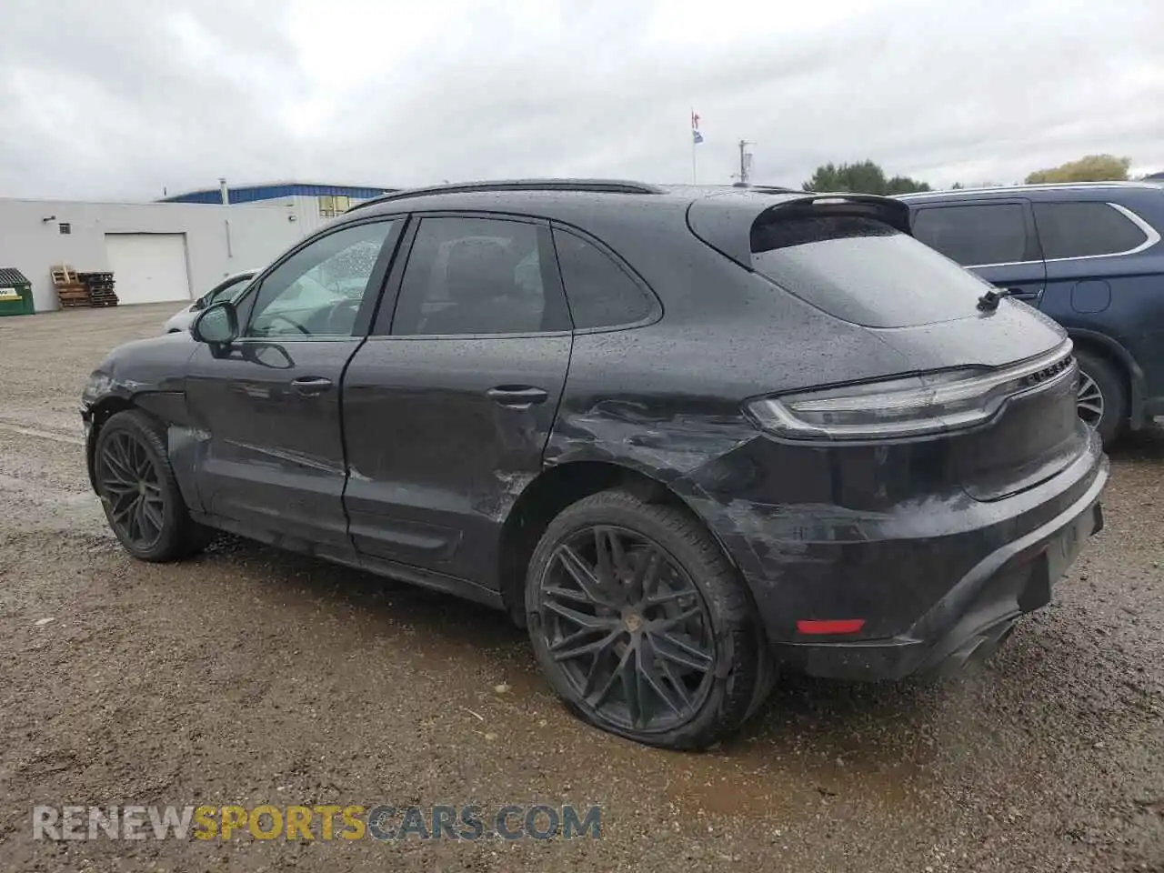 2 Photograph of a damaged car WP1AF2A51SLB52202 PORSCHE MACAN 2025