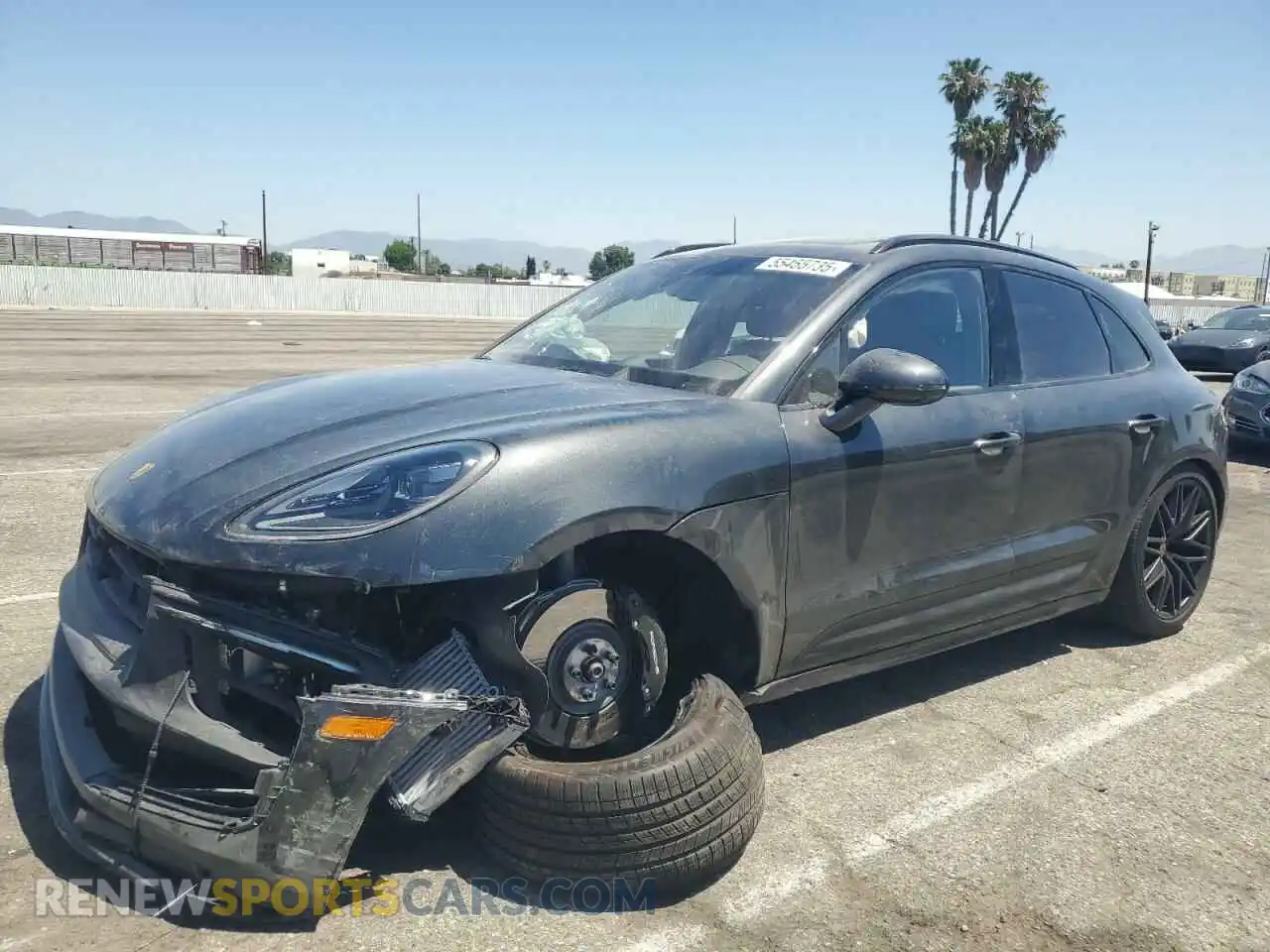 1 Photograph of a damaged car WP1AF2A53SLB50838 PORSCHE MACAN 2025