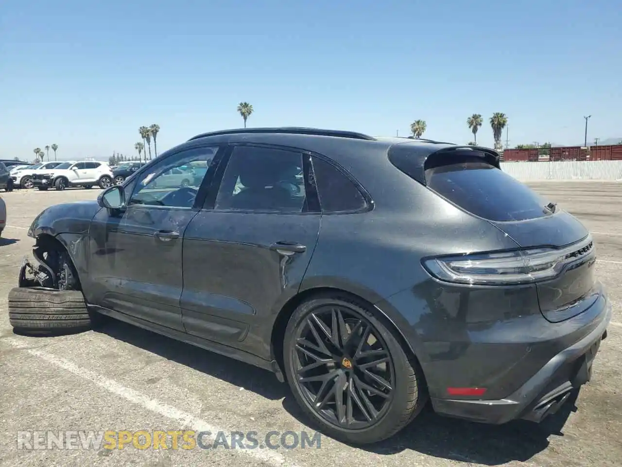2 Photograph of a damaged car WP1AF2A53SLB50838 PORSCHE MACAN 2025