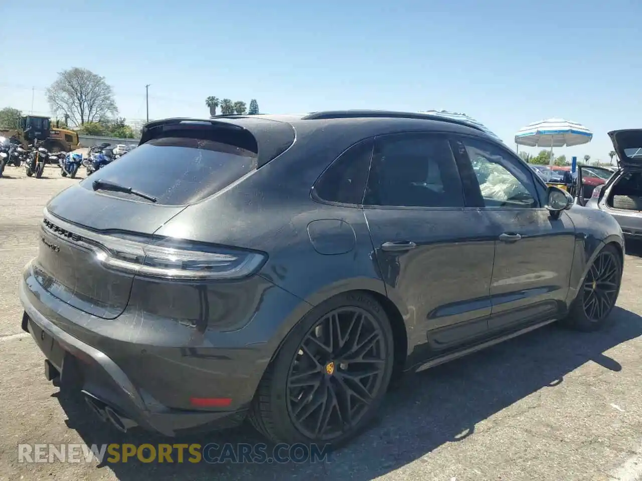3 Photograph of a damaged car WP1AF2A53SLB50838 PORSCHE MACAN 2025