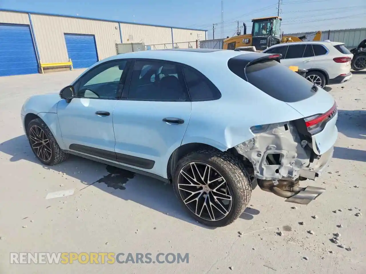 2 Photograph of a damaged car WP1AG2A5XSLB41079 PORSCHE MACAN 2025