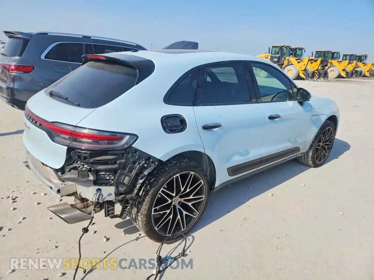 3 Photograph of a damaged car WP1AG2A5XSLB41079 PORSCHE MACAN 2025