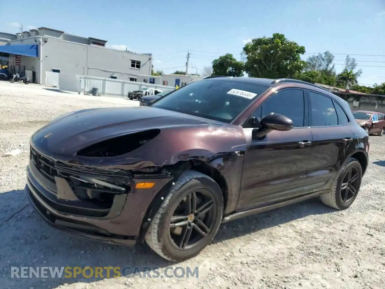 1 Photograph of a damaged car WP1AA2A57PLB07402 PORSCHE MACAN BASE 2023