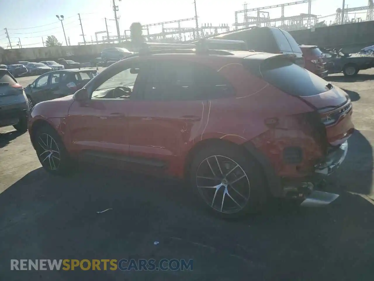2 Photograph of a damaged car WP1AA2A58PLB05545 PORSCHE MACAN BASE 2023