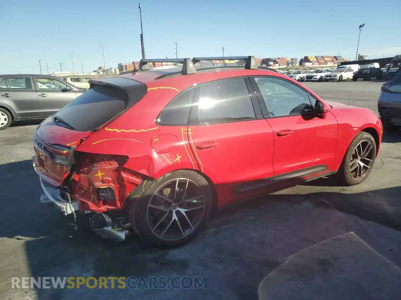 3 Photograph of a damaged car WP1AA2A58PLB05545 PORSCHE MACAN BASE 2023