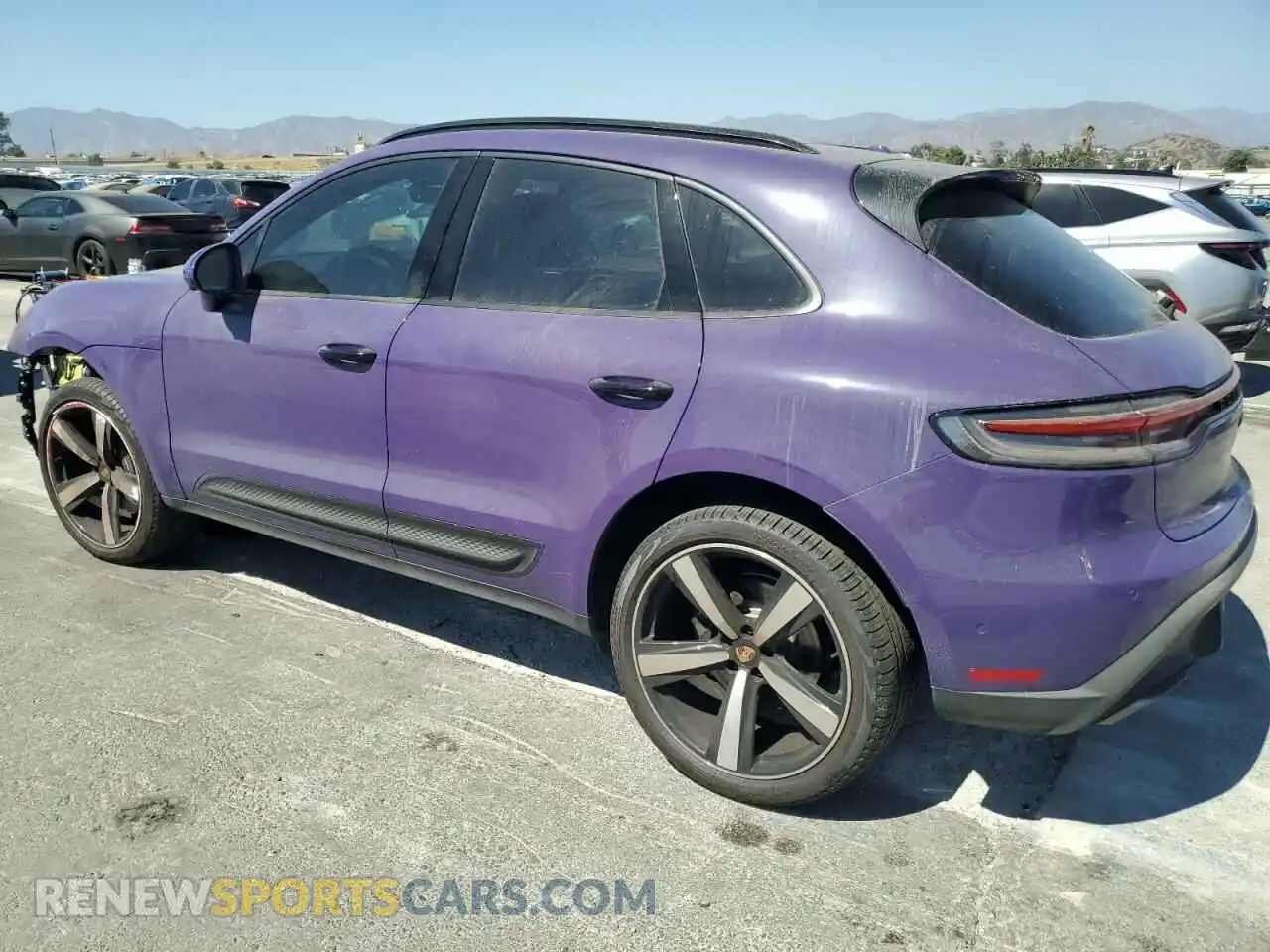 2 Photograph of a damaged car WP1AA2A58PLB08235 PORSCHE MACAN BASE 2023
