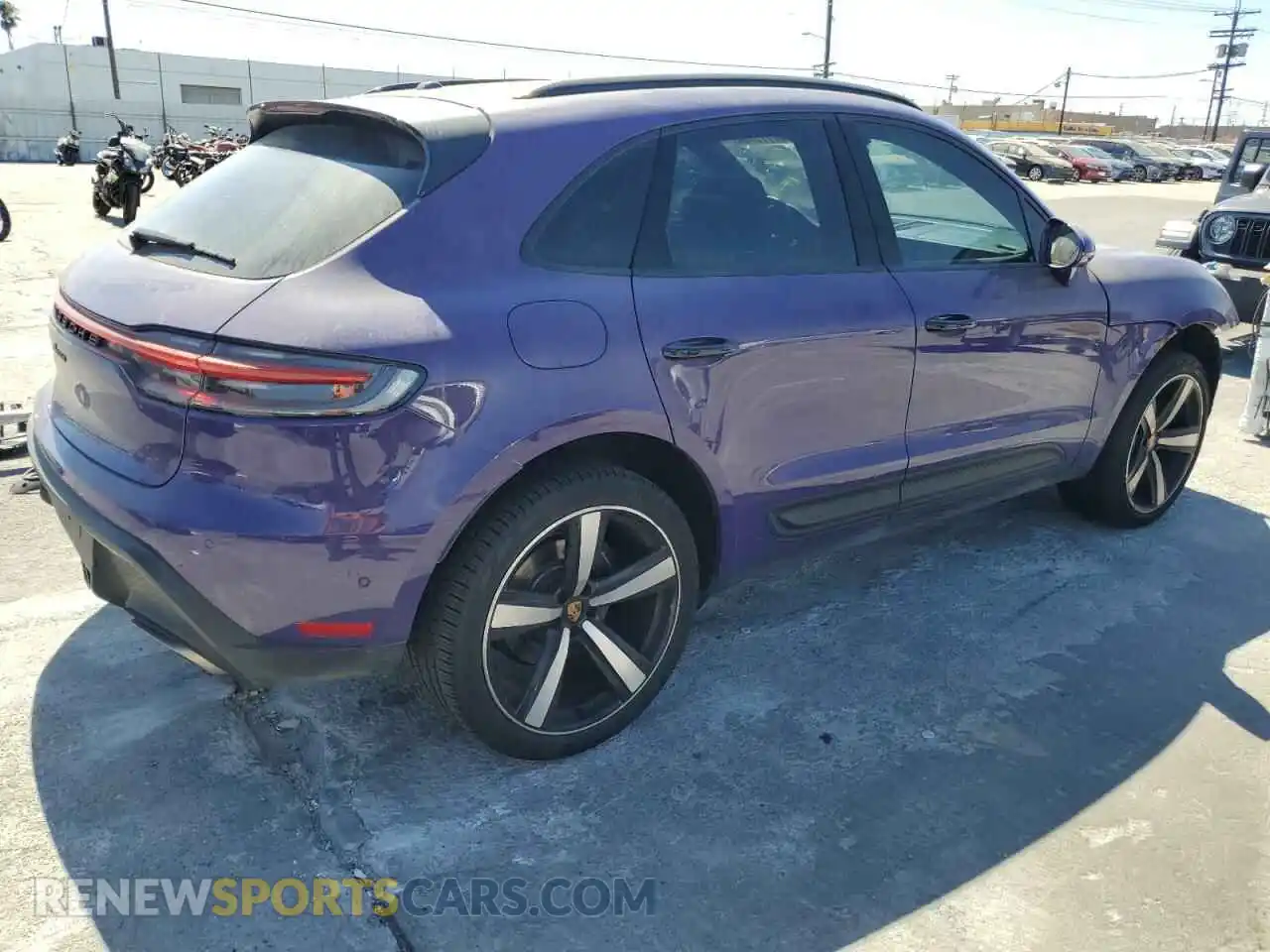 3 Photograph of a damaged car WP1AA2A58PLB08235 PORSCHE MACAN BASE 2023