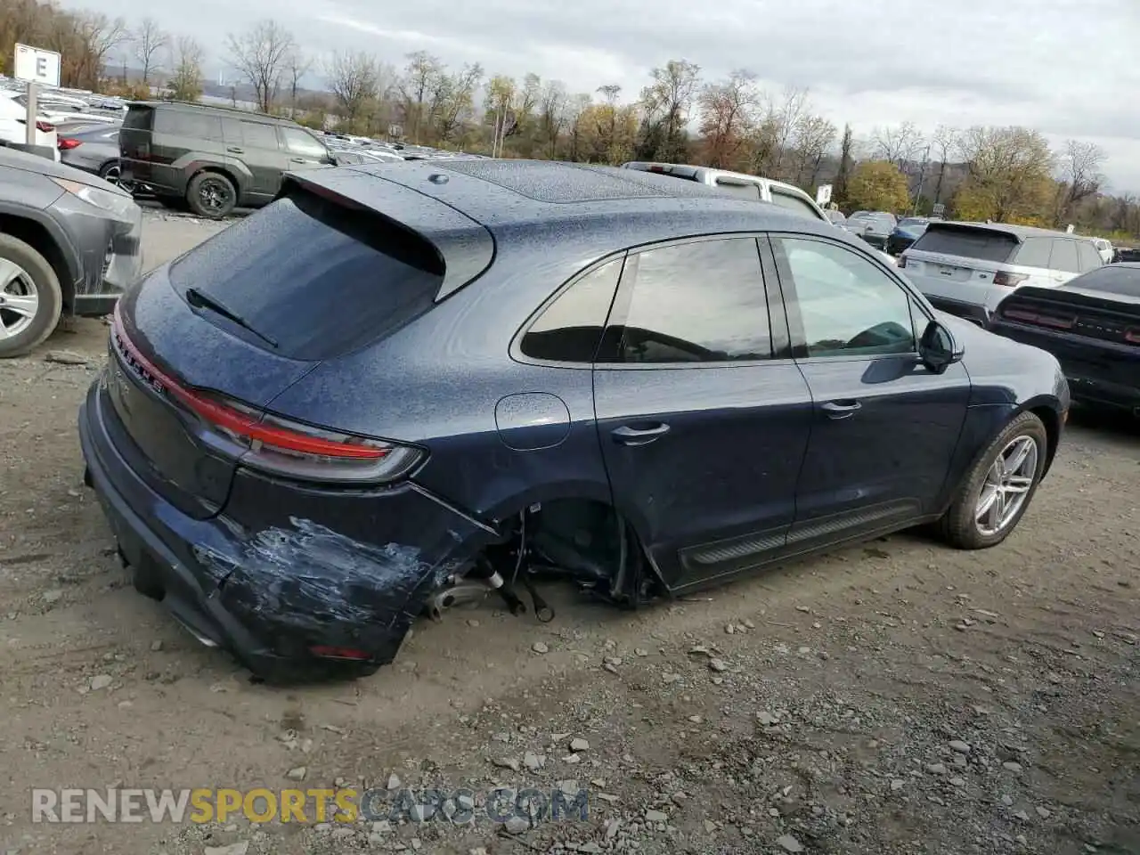3 Photograph of a damaged car WP1AA2A59PLB15680 PORSCHE MACAN BASE 2023