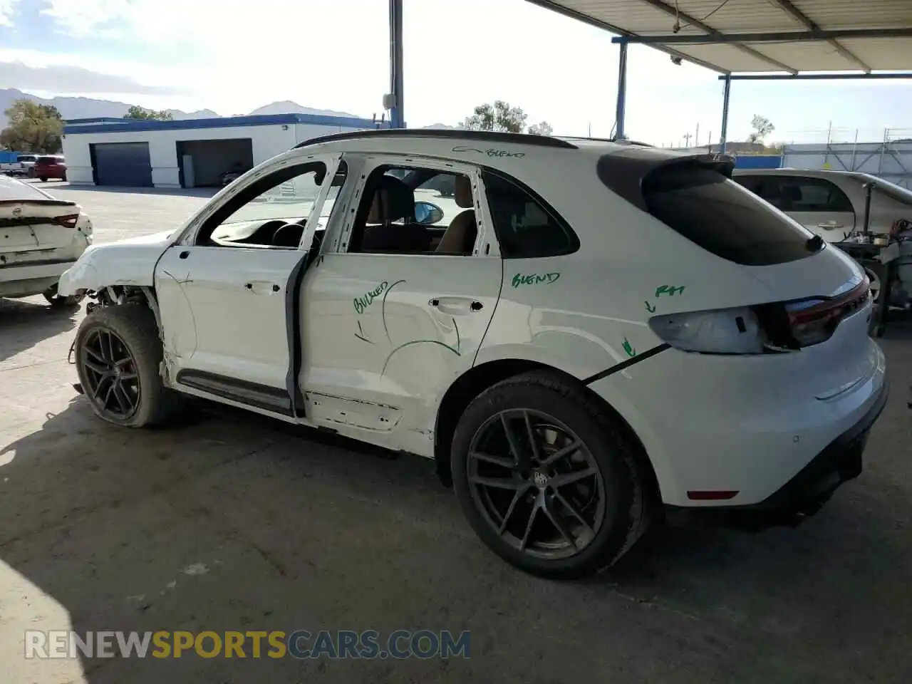 2 Photograph of a damaged car WP1AA2A53RLB10218 PORSCHE MACAN BASE 2024