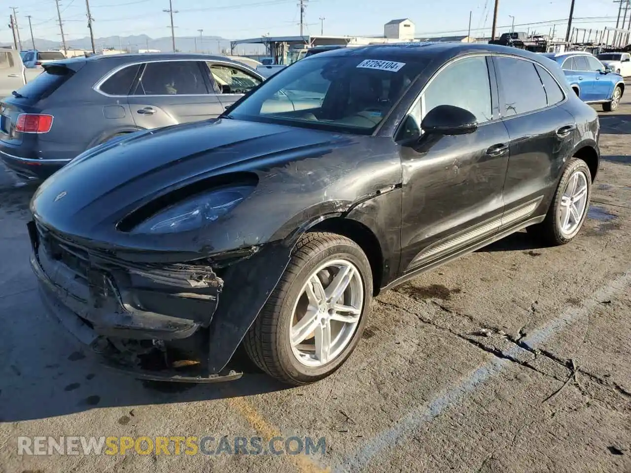 1 Photograph of a damaged car WP1AA2A54RLB14309 PORSCHE MACAN BASE 2024