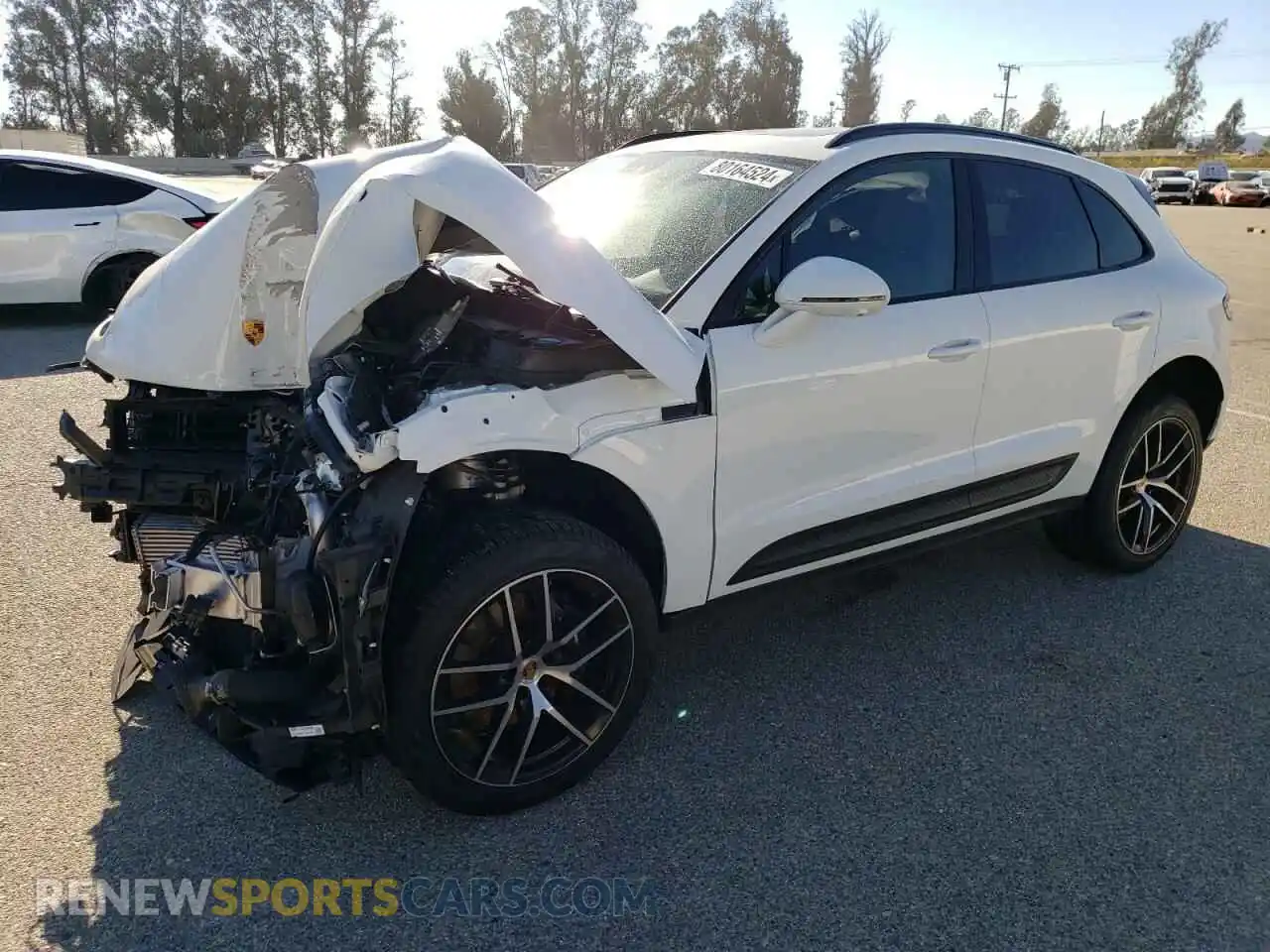 1 Photograph of a damaged car WP1AA2A58RLB04317 PORSCHE MACAN BASE 2024