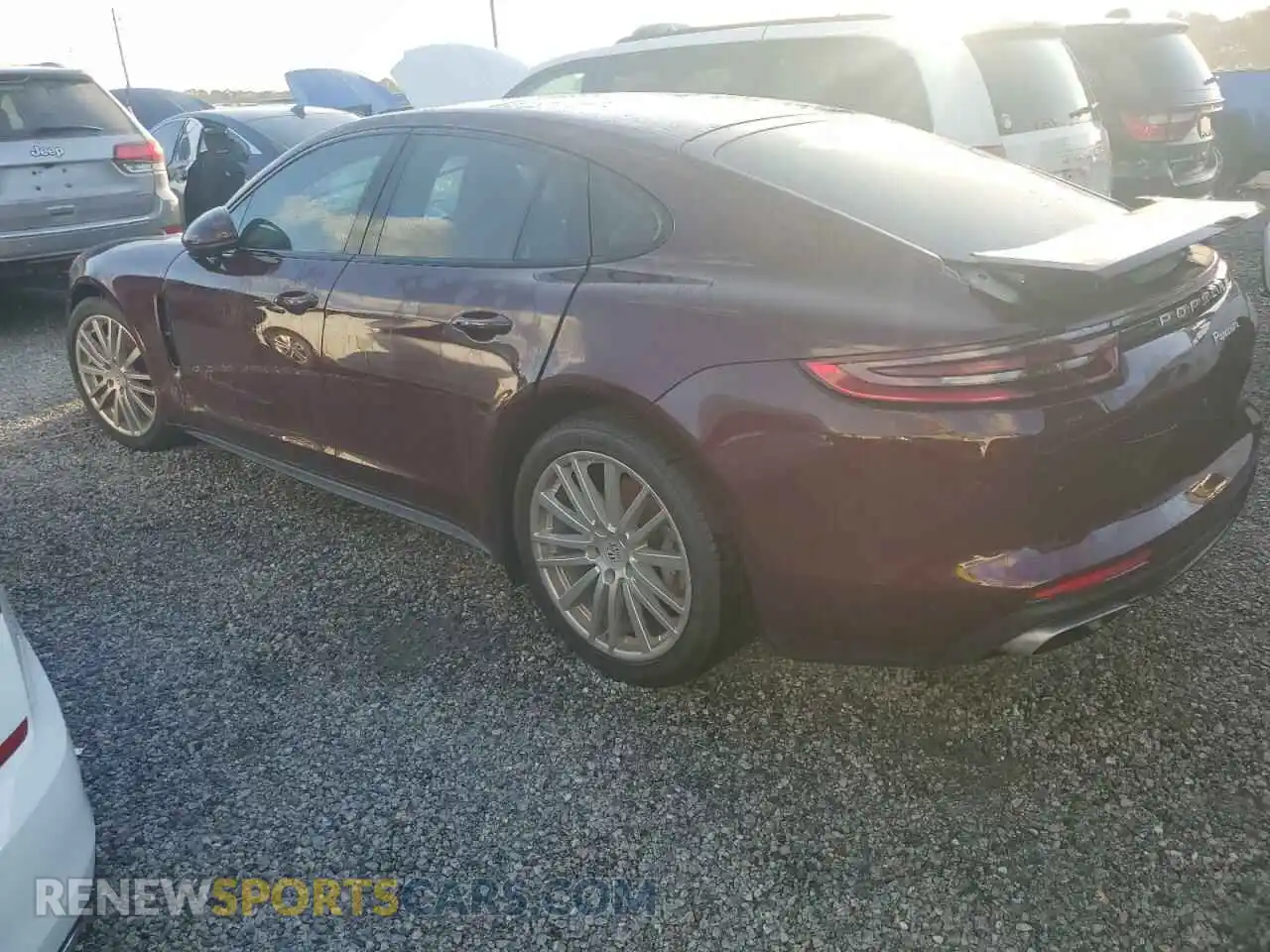 2 Photograph of a damaged car WP0AA2A70KL100271 PORSCHE PANAMERA 2019