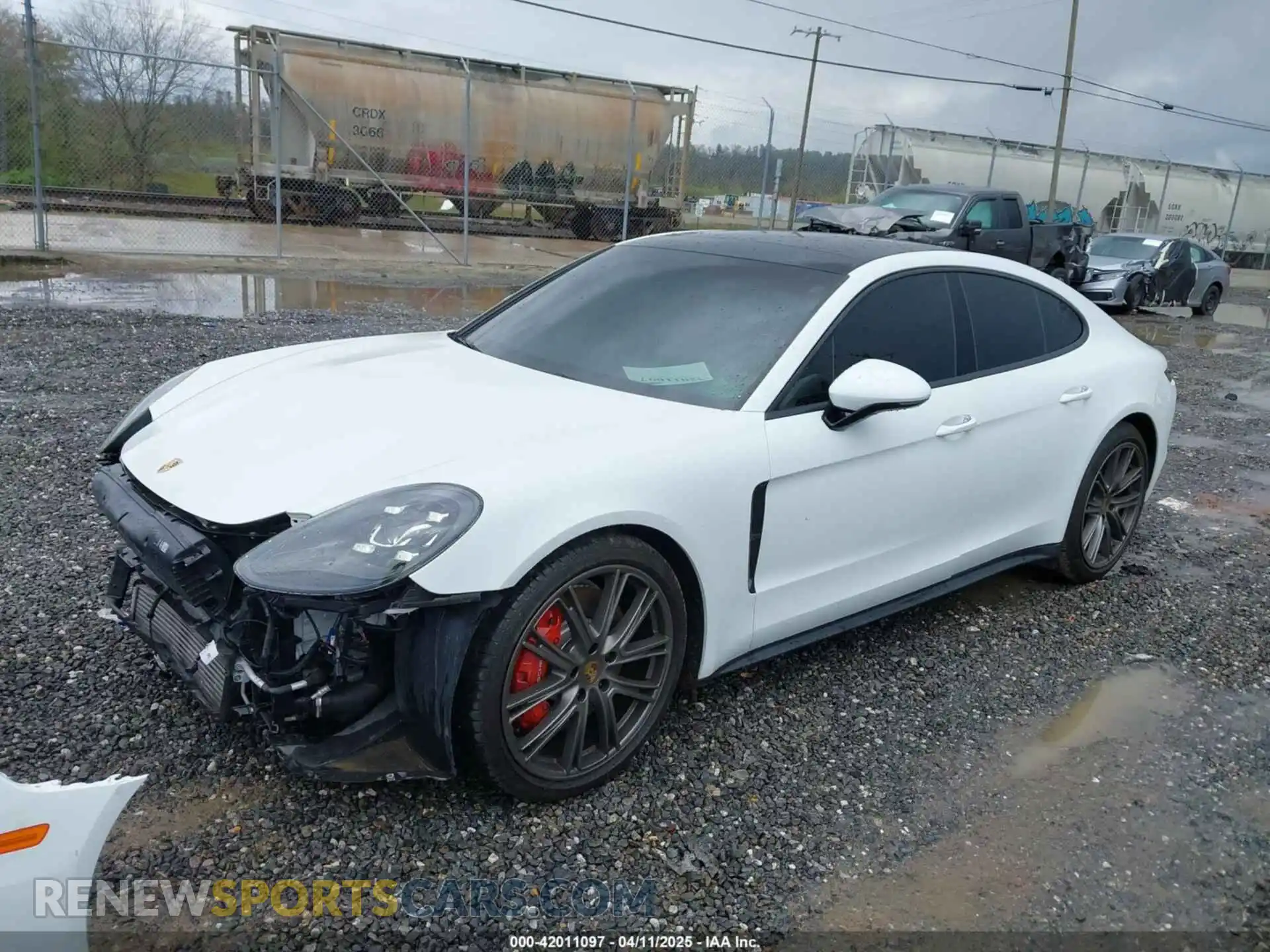 2 Photograph of a damaged car WP0AA2A72KL102345 PORSCHE PANAMERA 2019
