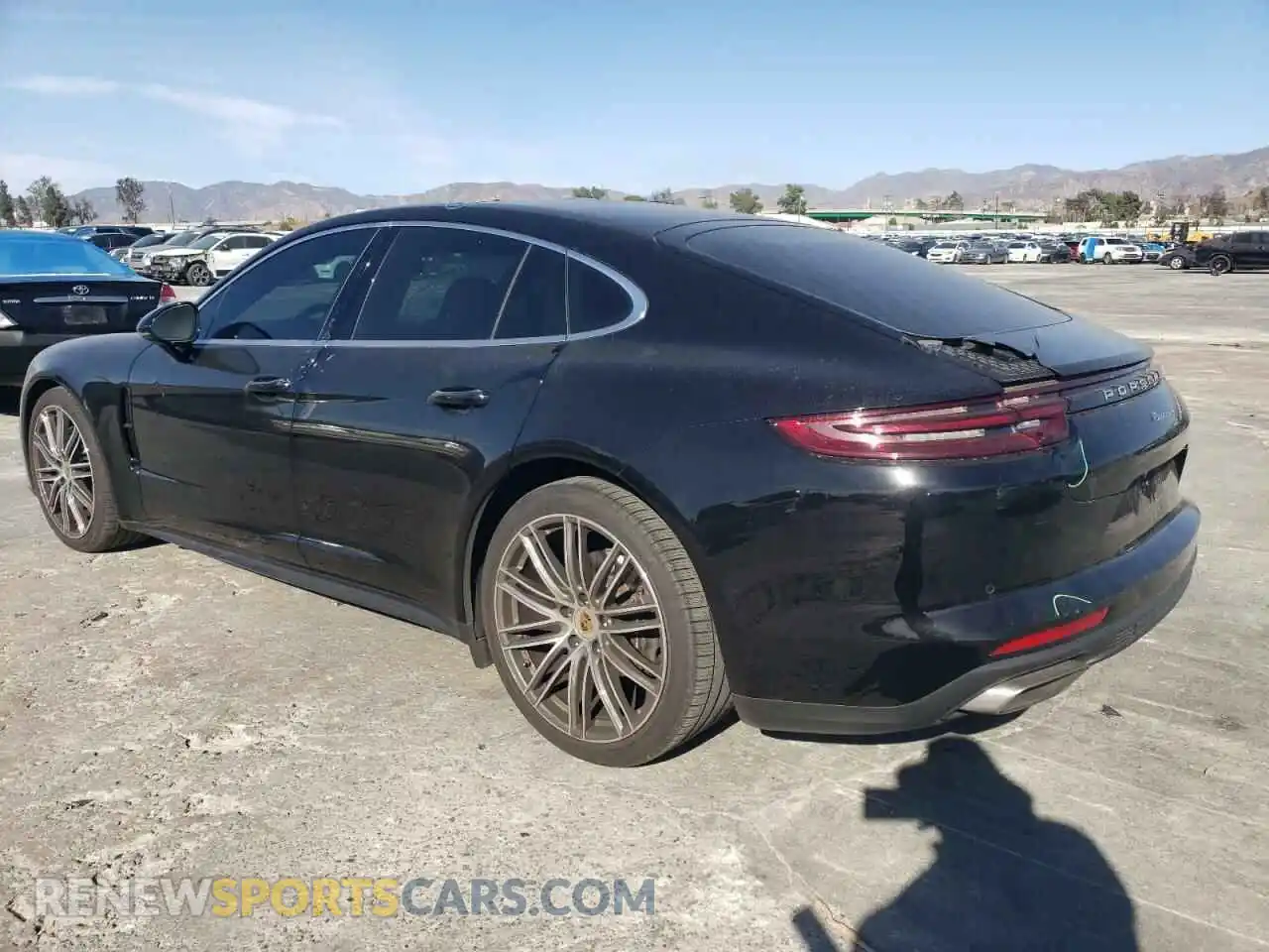 2 Photograph of a damaged car WP0AA2A78KL101376 PORSCHE PANAMERA 2019