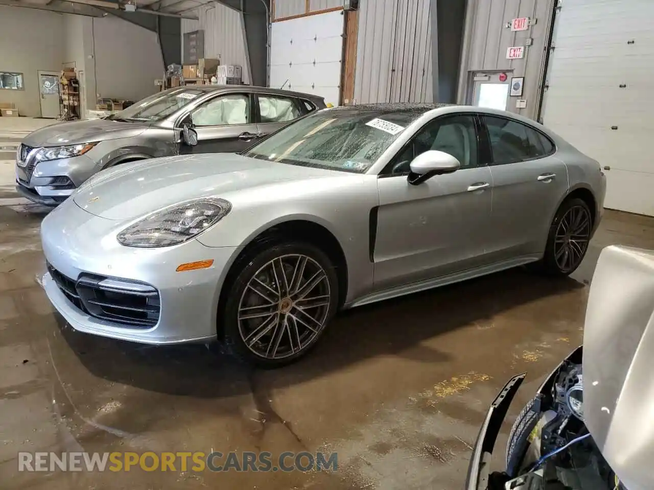 1 Photograph of a damaged car WP0AB2A74KL128149 PORSCHE PANAMERA 2019