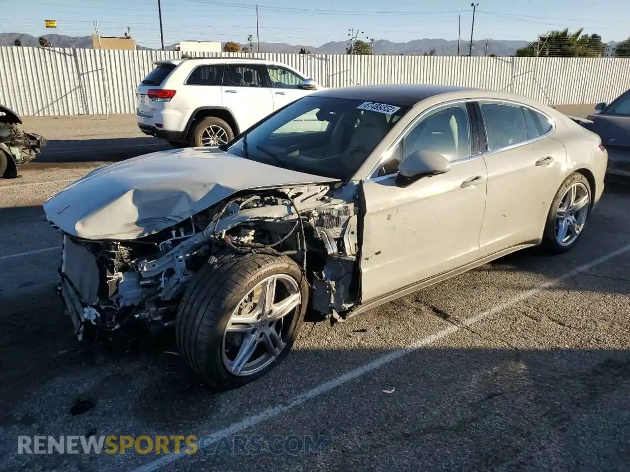 1 Photograph of a damaged car WP0AB2A75KL128046 PORSCHE PANAMERA 2019
