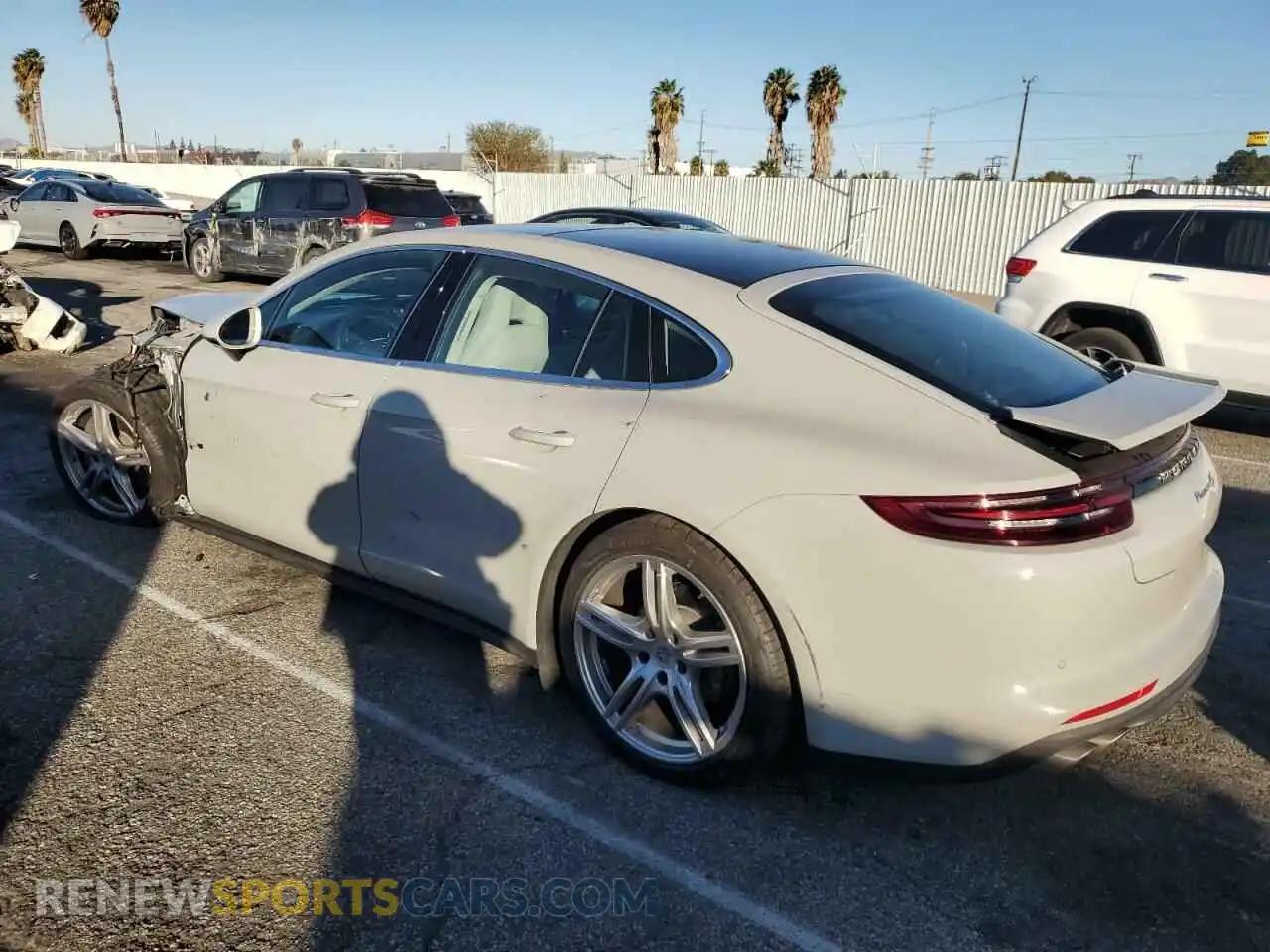 2 Photograph of a damaged car WP0AB2A75KL128046 PORSCHE PANAMERA 2019