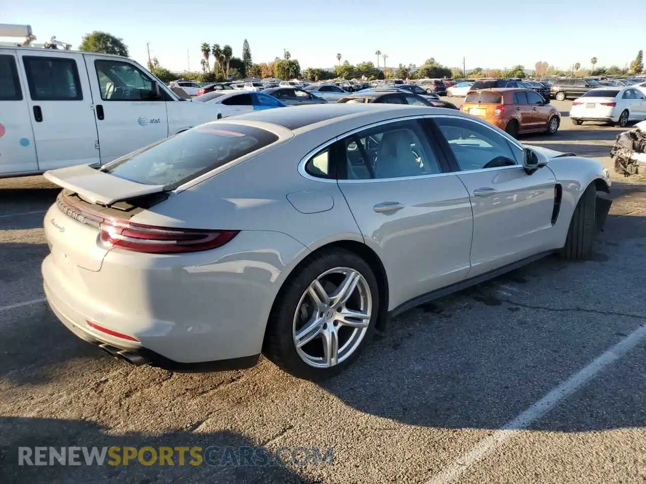 3 Photograph of a damaged car WP0AB2A75KL128046 PORSCHE PANAMERA 2019