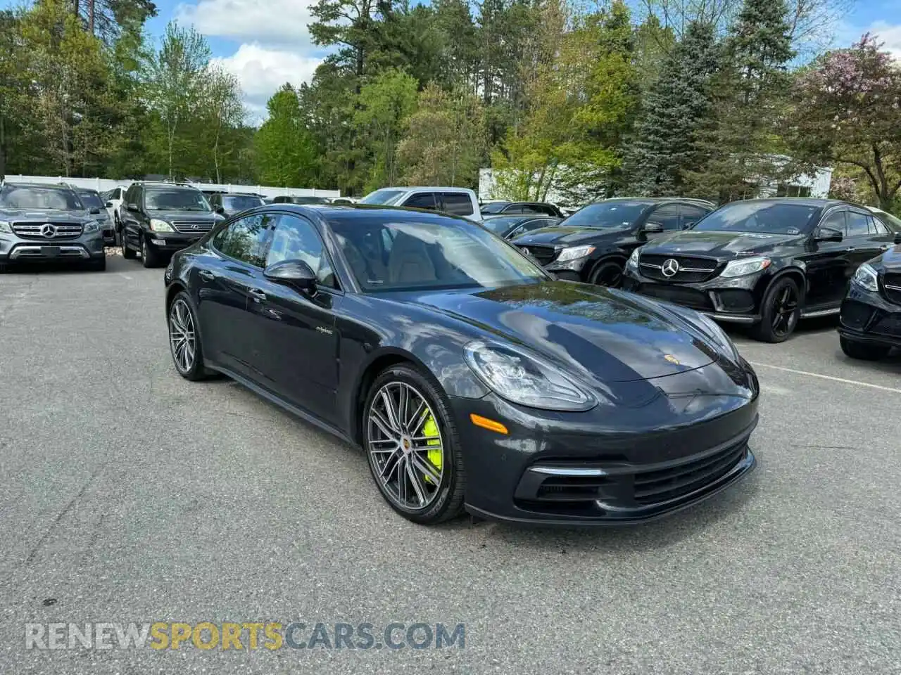 2 Photograph of a damaged car WP0AE2A73KL124651 PORSCHE PANAMERA 2019