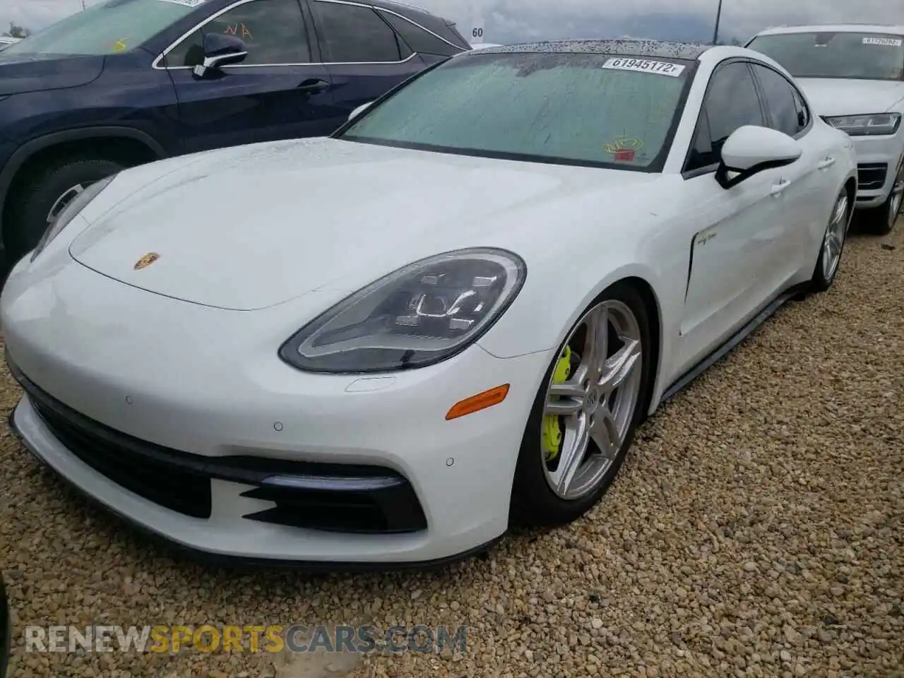2 Photograph of a damaged car WP0AE2A74KL123301 PORSCHE PANAMERA 2019