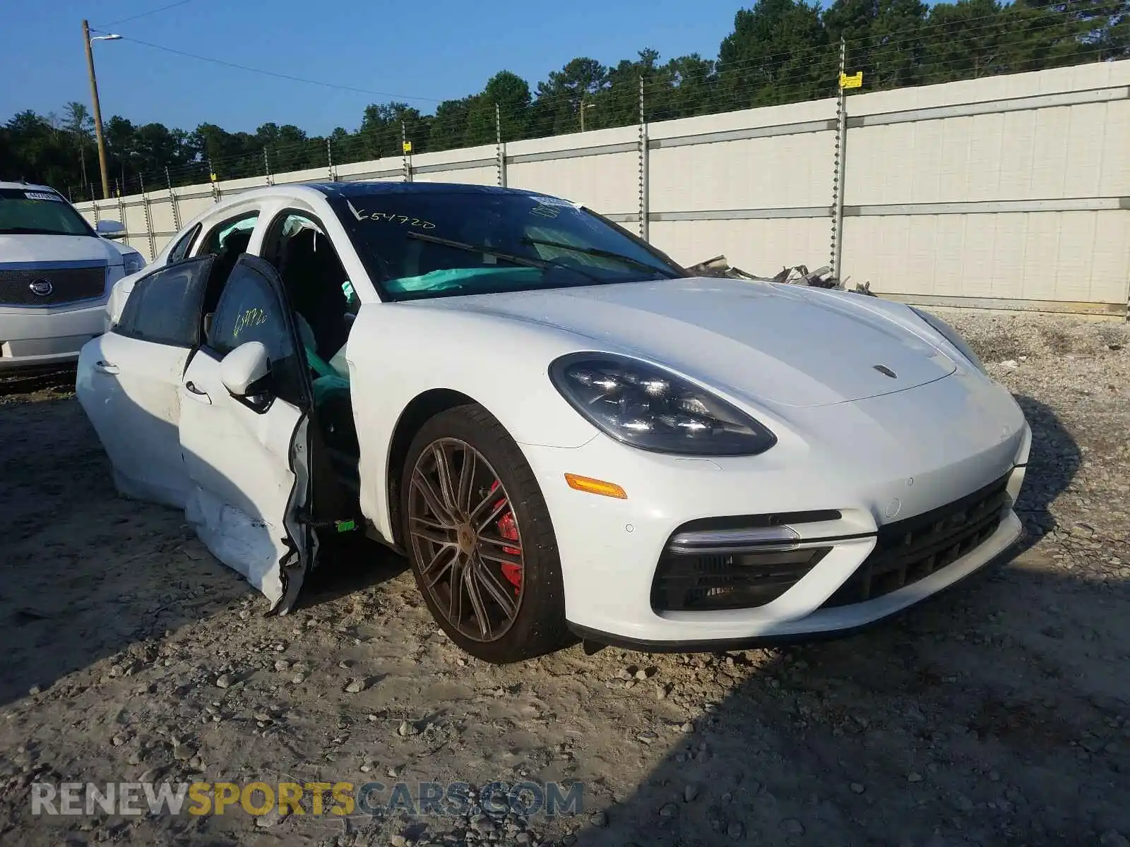 1 Photograph of a damaged car WP0AF2A79KL145243 PORSCHE PANAMERA 2019