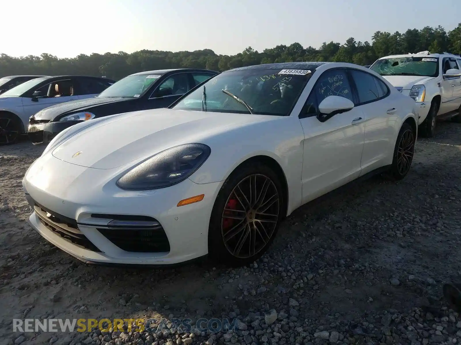 2 Photograph of a damaged car WP0AF2A79KL145243 PORSCHE PANAMERA 2019