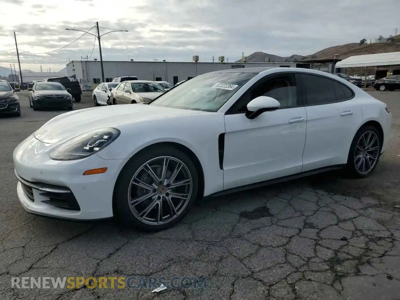 1 Photograph of a damaged car WP0AA2A74LL103885 PORSCHE PANAMERA 2020
