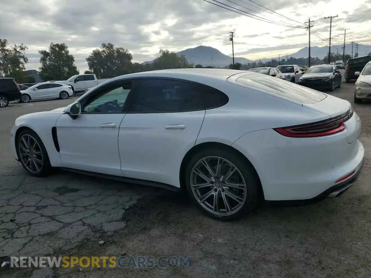 2 Photograph of a damaged car WP0AA2A74LL103885 PORSCHE PANAMERA 2020