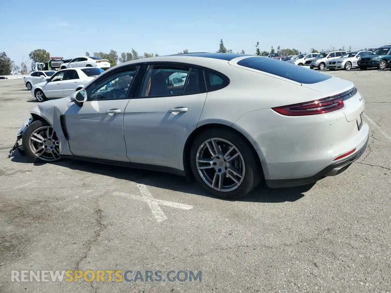 2 Photograph of a damaged car WP0AA2A76LL100597 PORSCHE PANAMERA 2020