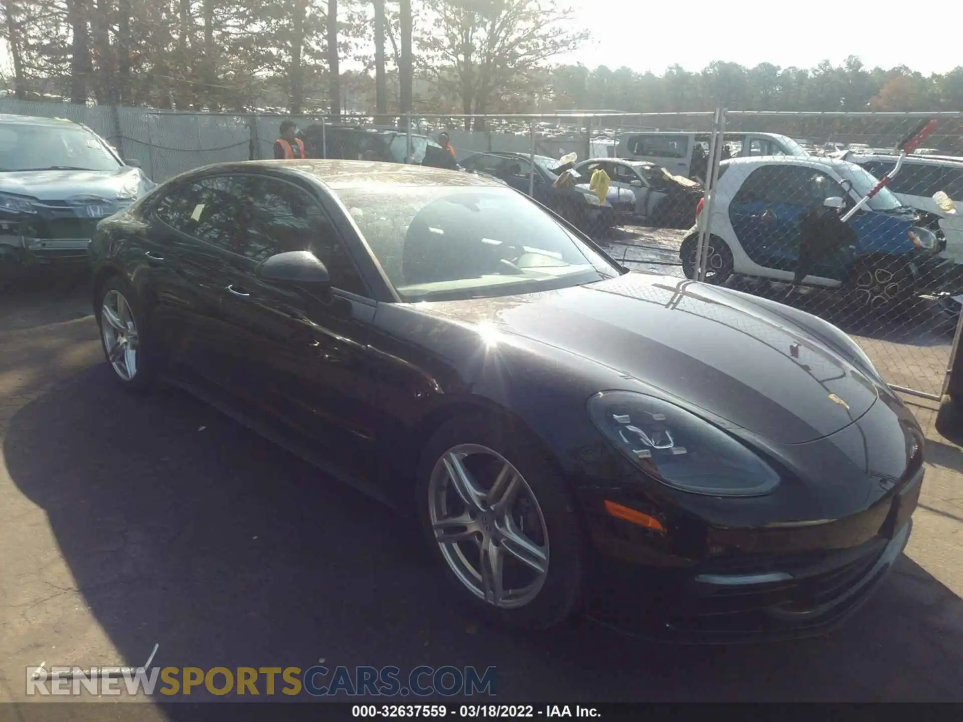 1 Photograph of a damaged car WP0AA2A7XLL100232 PORSCHE PANAMERA 2020