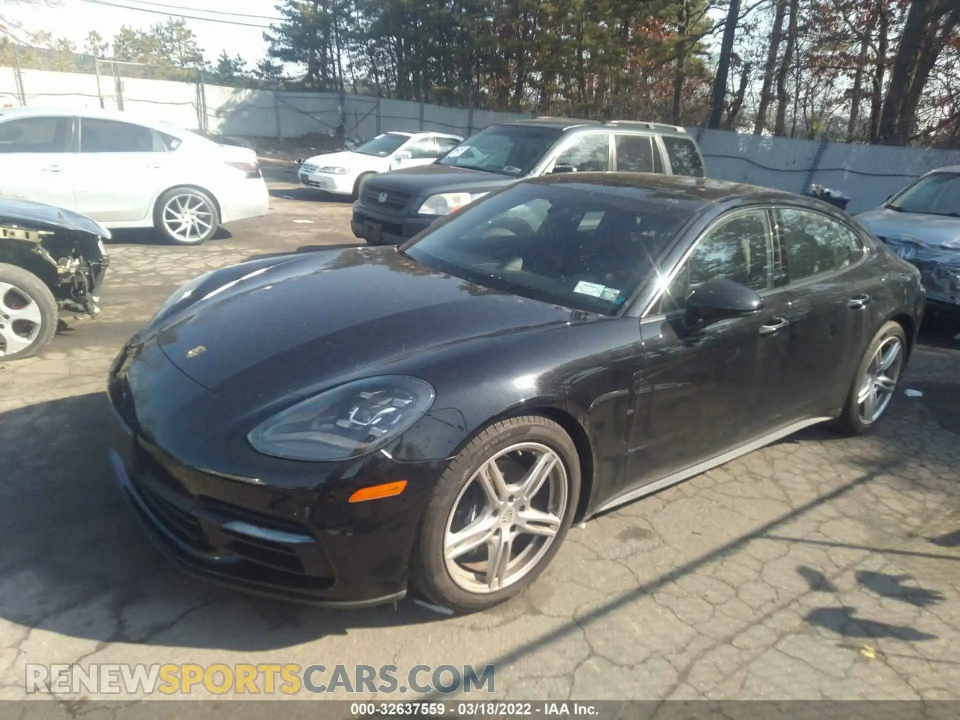 2 Photograph of a damaged car WP0AA2A7XLL100232 PORSCHE PANAMERA 2020