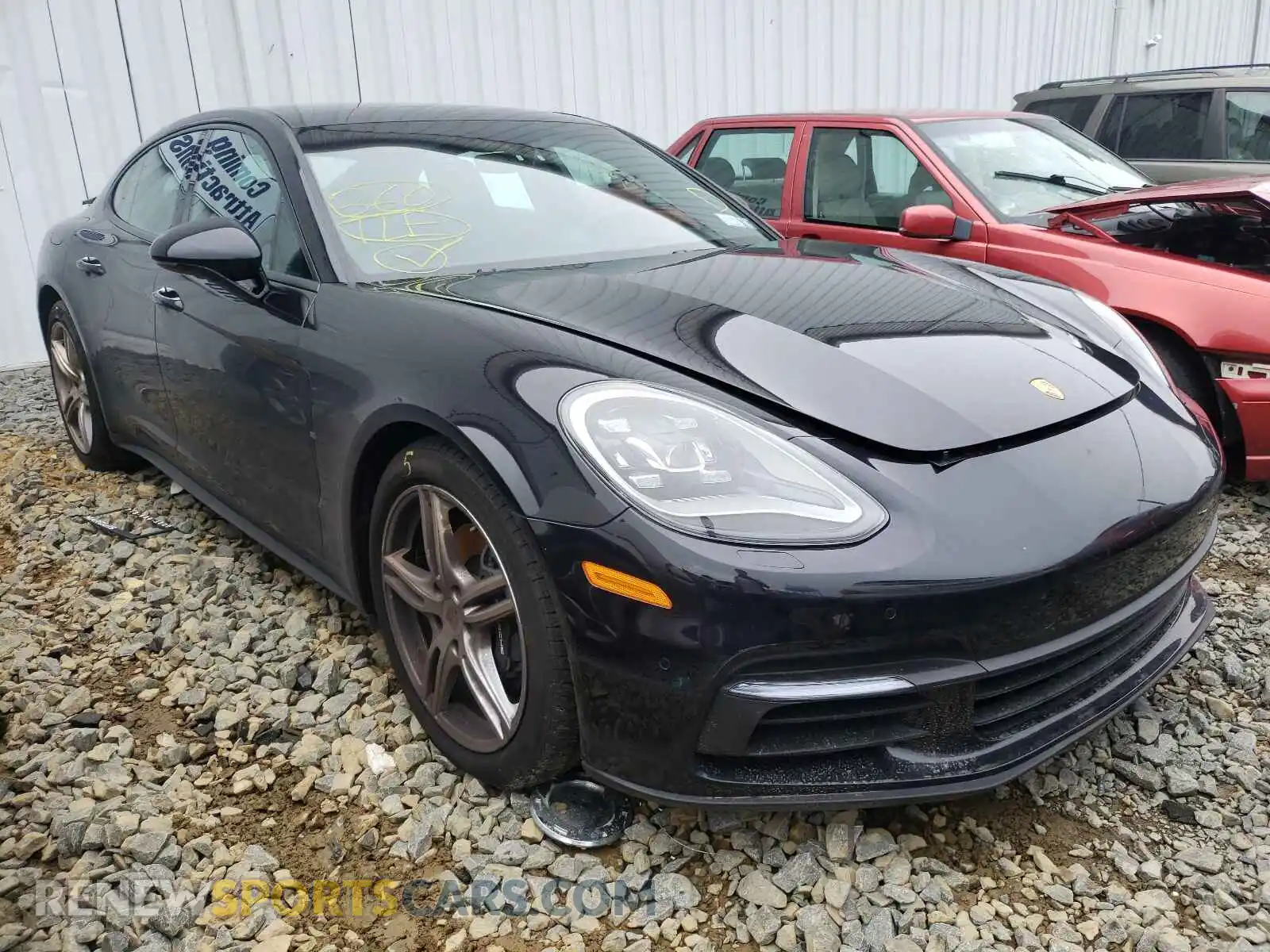 1 Photograph of a damaged car WP0AA2A7XLL103308 PORSCHE PANAMERA 2020
