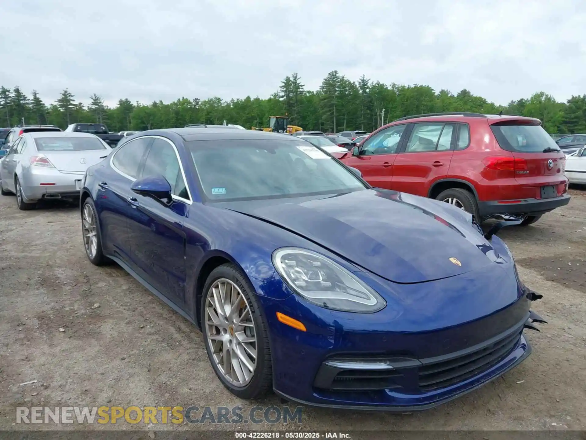 1 Photograph of a damaged car WP0AB2A71LL140714 PORSCHE PANAMERA 2020