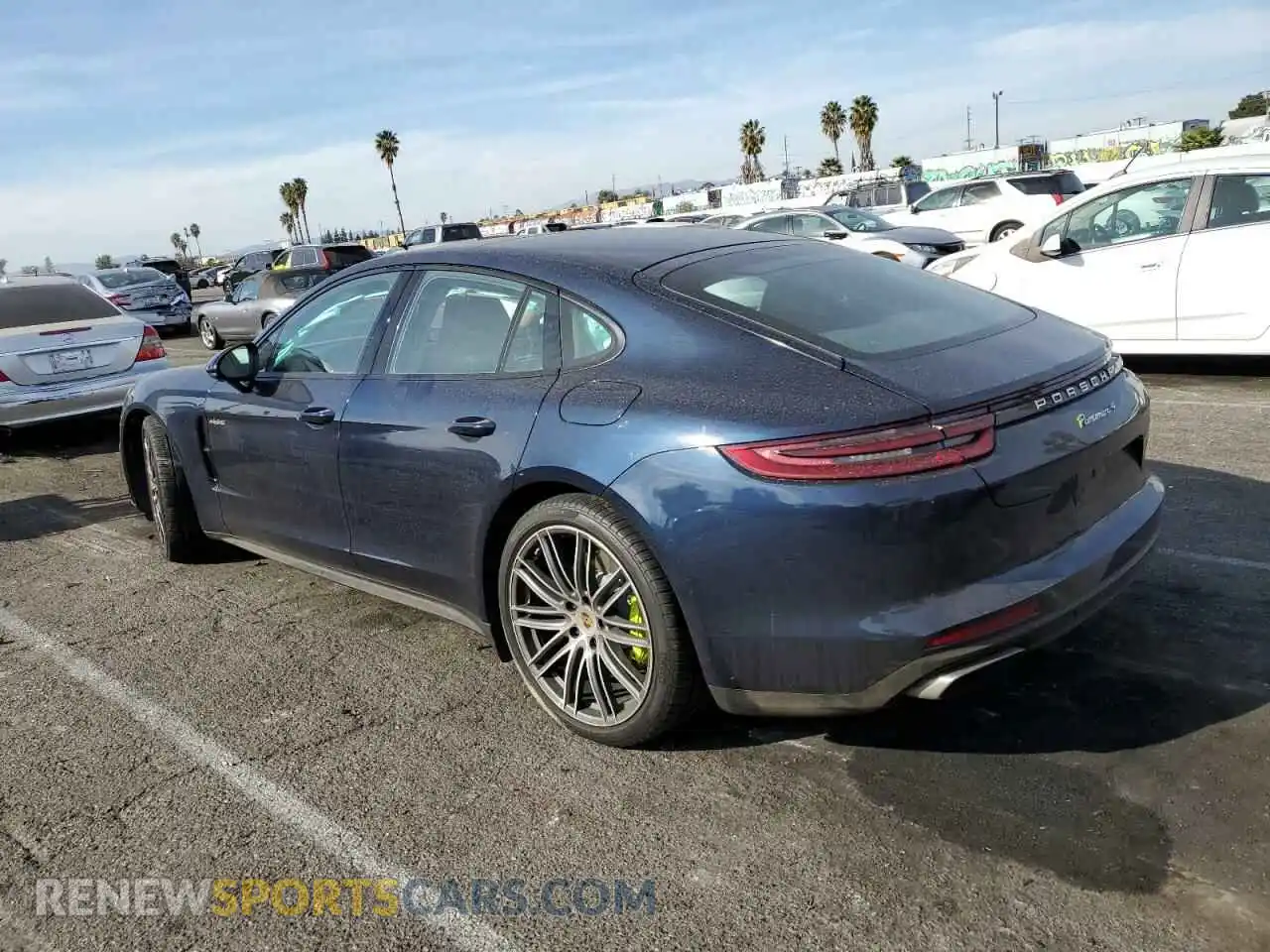 2 Photograph of a damaged car WP0AE2A76LL131417 PORSCHE PANAMERA 2020