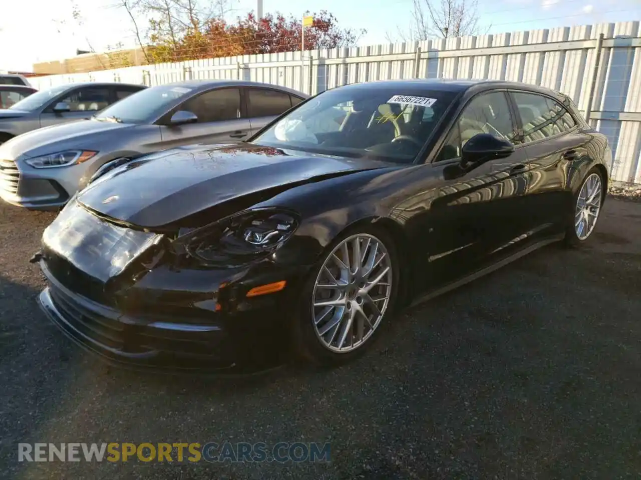 2 Photograph of a damaged car WP0CB2A78LL190003 PORSCHE PANAMERA 2020