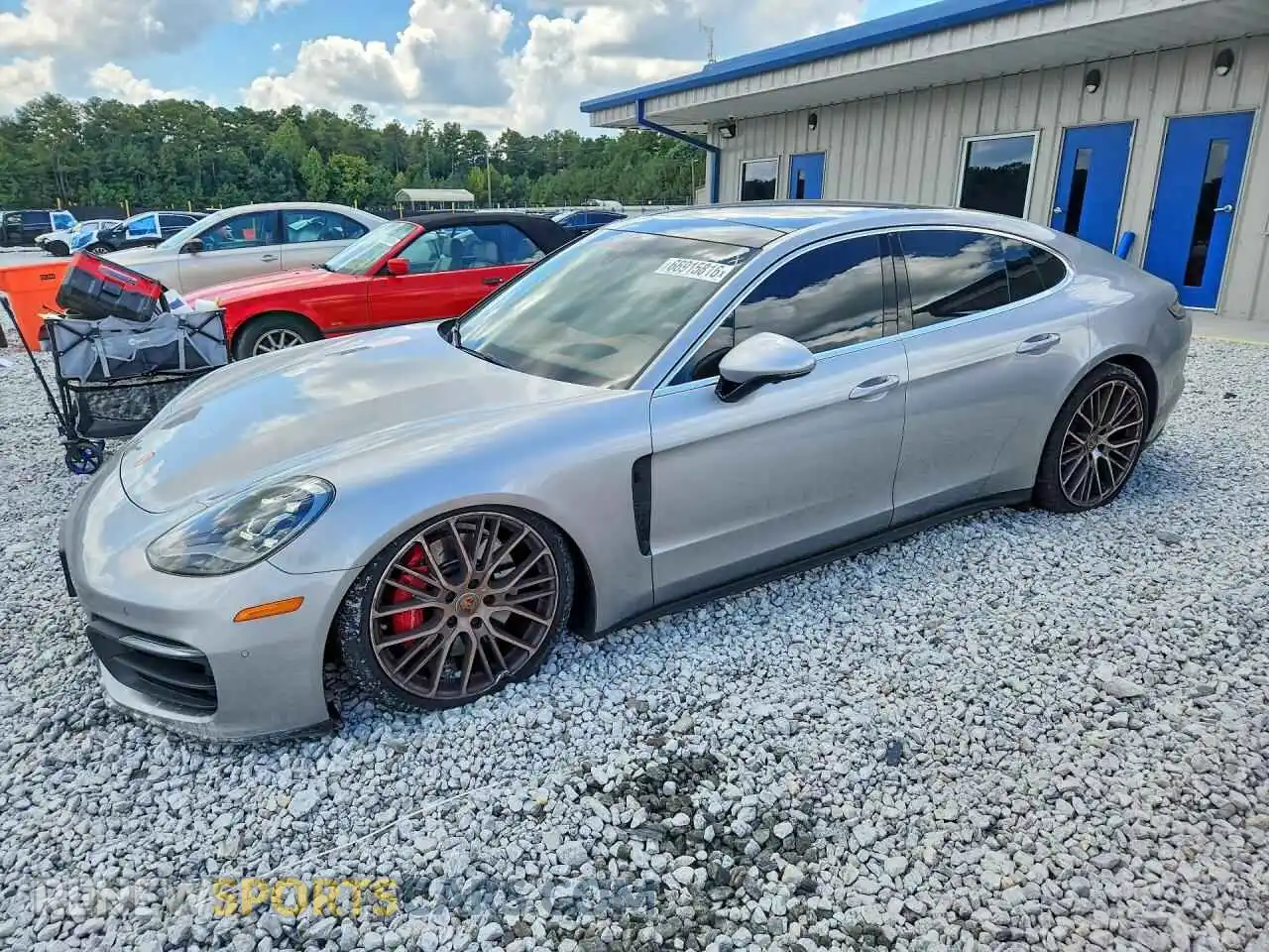 1 fotografías del automóvil dañado WP0AB2A76ML139348 PORSCHE PANAMERA 2021