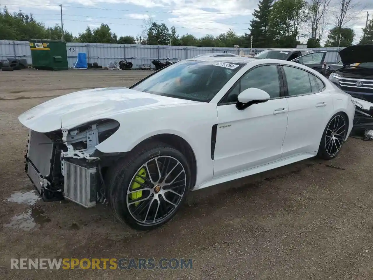 1 Photograph of a damaged car WP0AE2A79ML127959 PORSCHE PANAMERA 2021