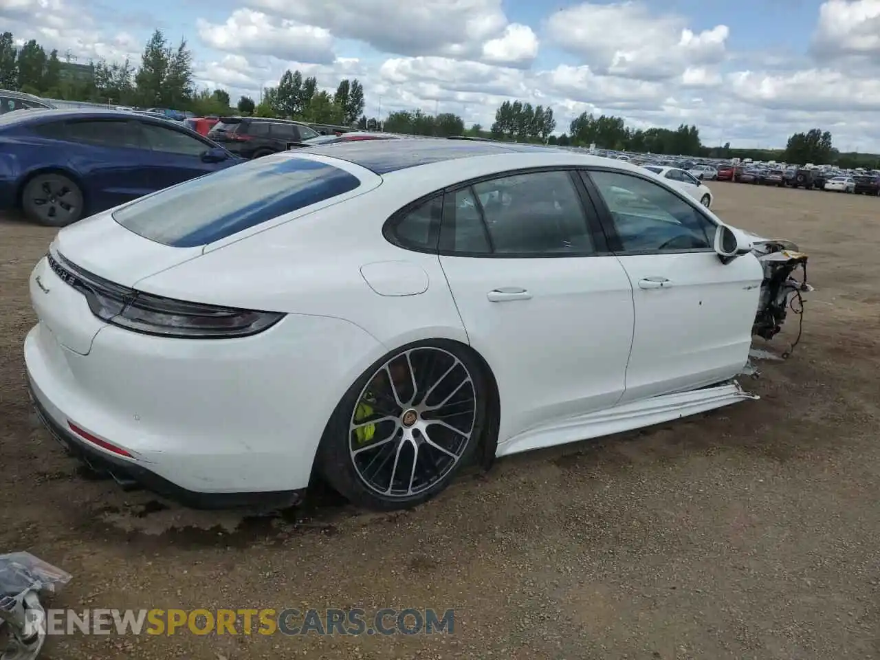 3 Photograph of a damaged car WP0AE2A79ML127959 PORSCHE PANAMERA 2021