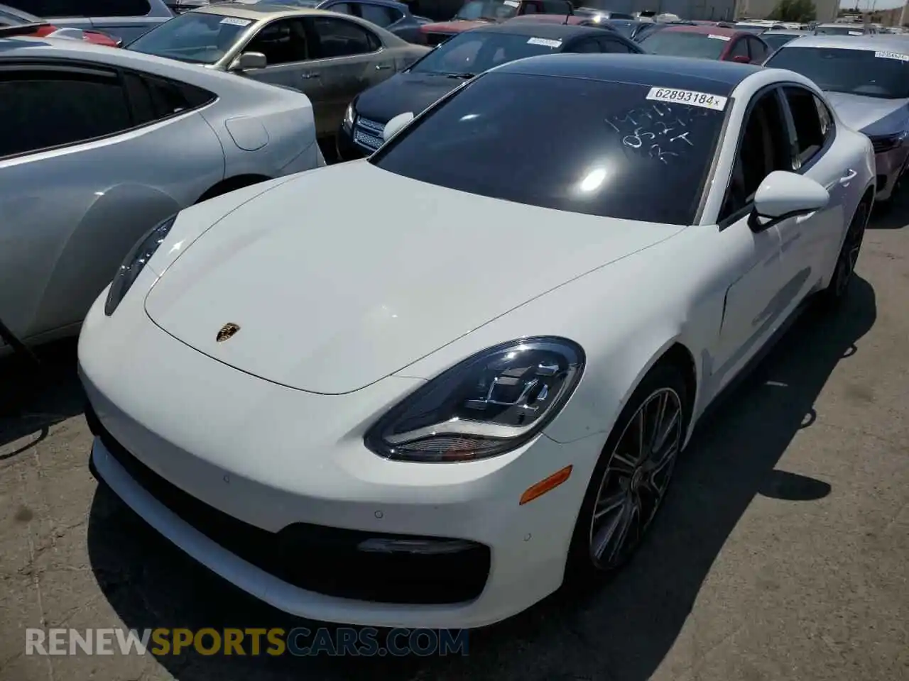 1 Photograph of a damaged car WP0AJ2A72ML115633 PORSCHE PANAMERA 2021