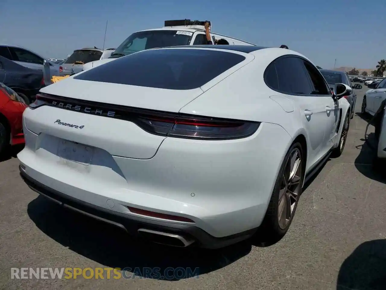 3 Photograph of a damaged car WP0AJ2A72ML115633 PORSCHE PANAMERA 2021