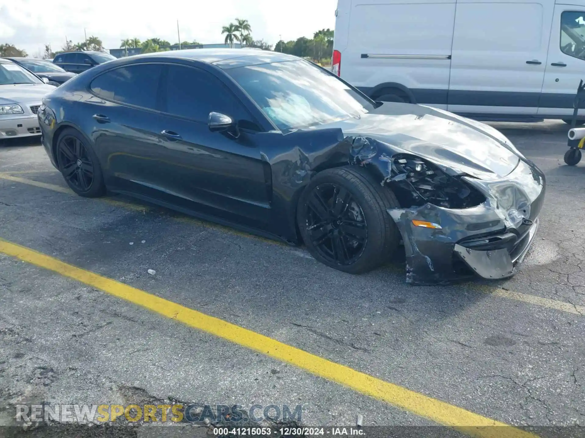 1 fotografías del automóvil dañado WP0AJ2A76ML121032 PORSCHE PANAMERA 2021