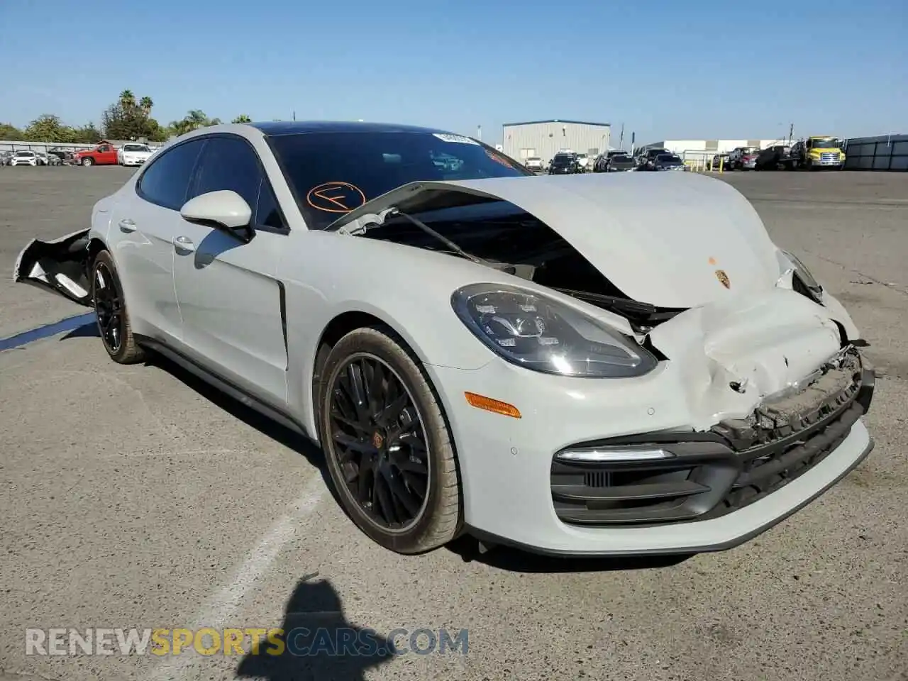 1 Photograph of a damaged car WP0AJ2A78ML116429 PORSCHE PANAMERA 2021