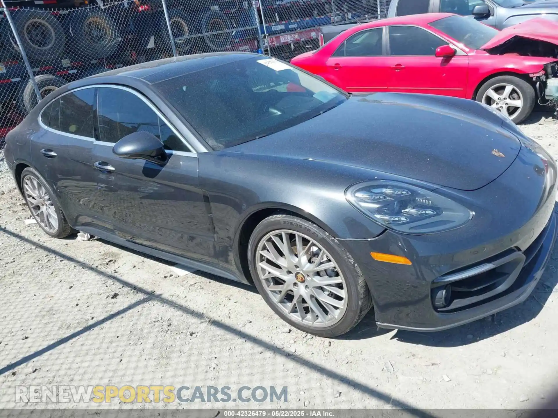1 Фотография поврежденного автомобиля WP0AJ2A7XML121440 PORSCHE PANAMERA 2021