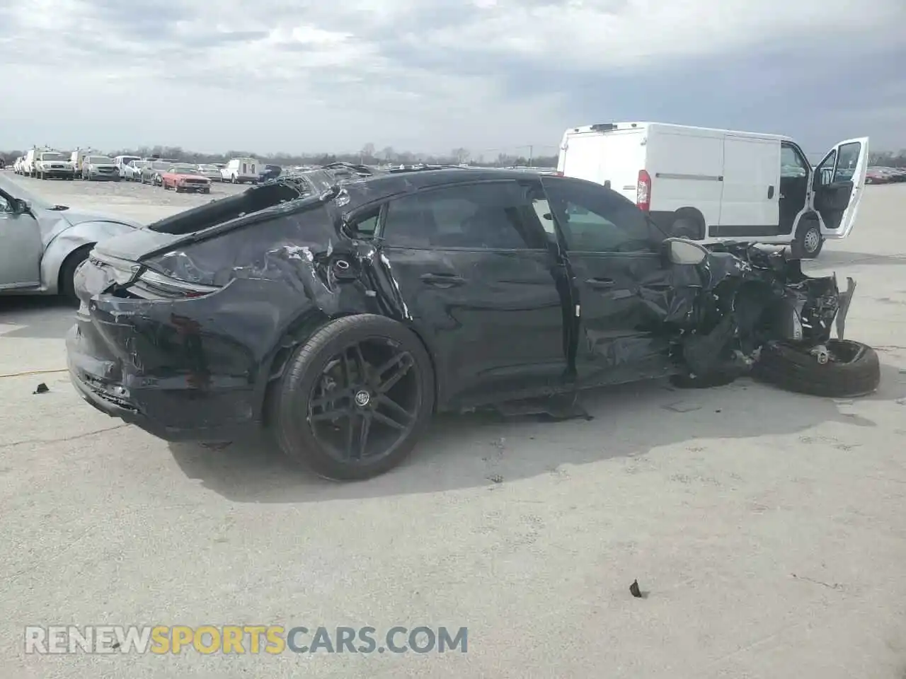3 Photograph of a damaged car WP0AJ2A71PL100545 PORSCHE PANAMERA 2023
