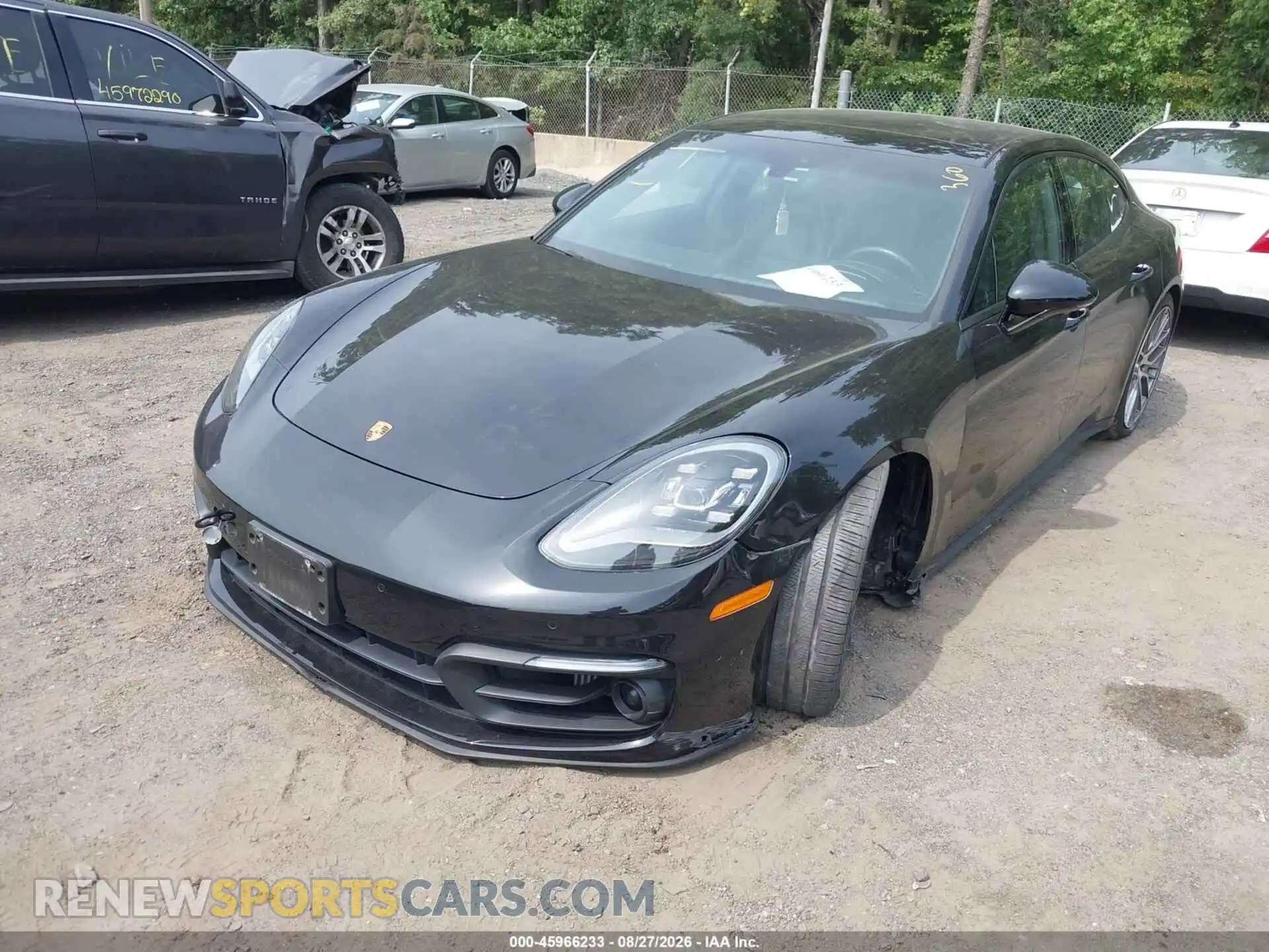 2 Photograph of a damaged car WP0AJ2A75PL100659 PORSCHE PANAMERA 2023