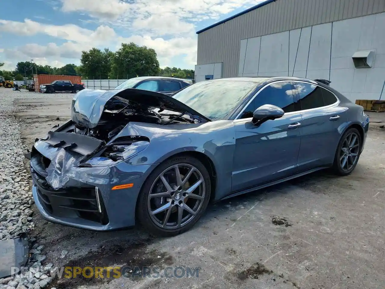 1 Photograph of a damaged car WP0AA2YA4SL008937 PORSCHE PANAMERA 2025