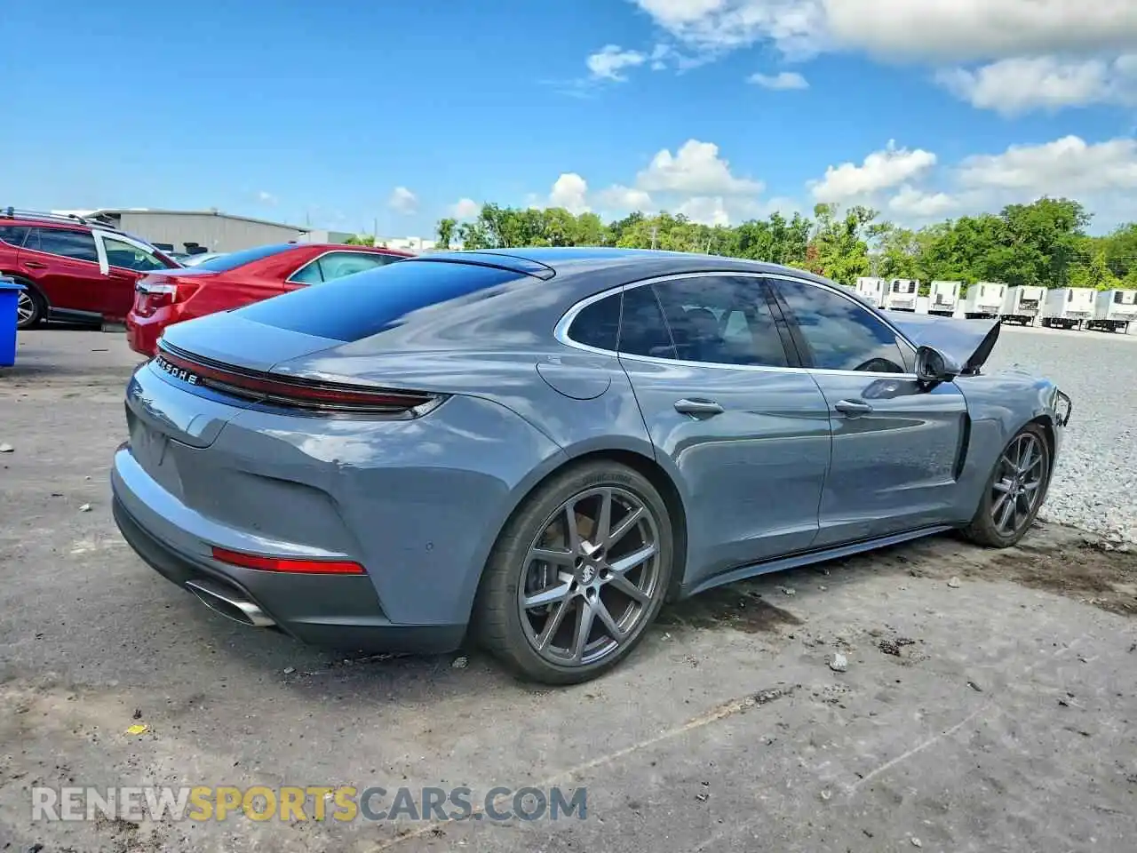 3 Photograph of a damaged car WP0AA2YA4SL008937 PORSCHE PANAMERA 2025